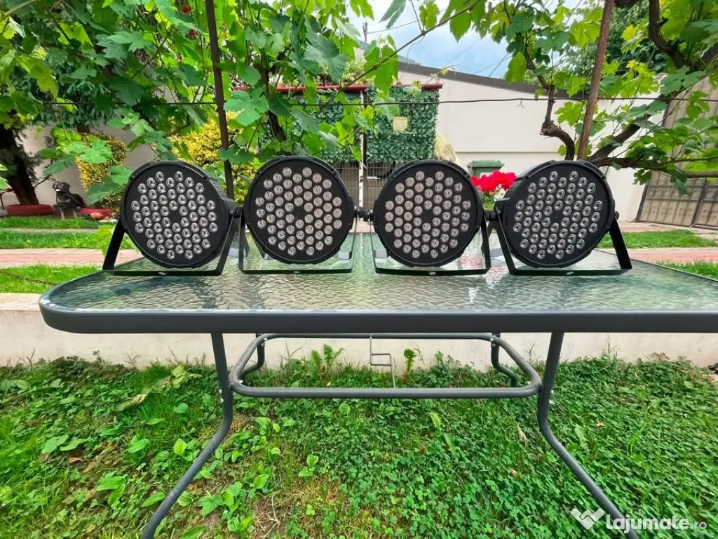 Proiector lumini PAR RGB, 54 x LED