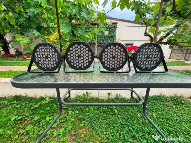 Proiector lumini PAR RGB, 54 x LED