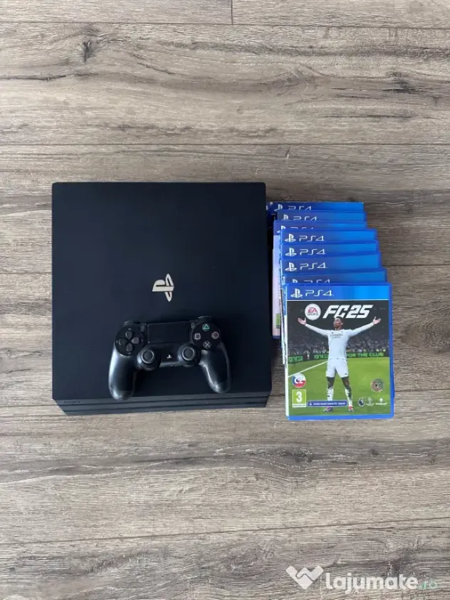 Închiriez PS4 + FIFA 25, FIFA 22, NFS, Mafia – Distracție Garantată!