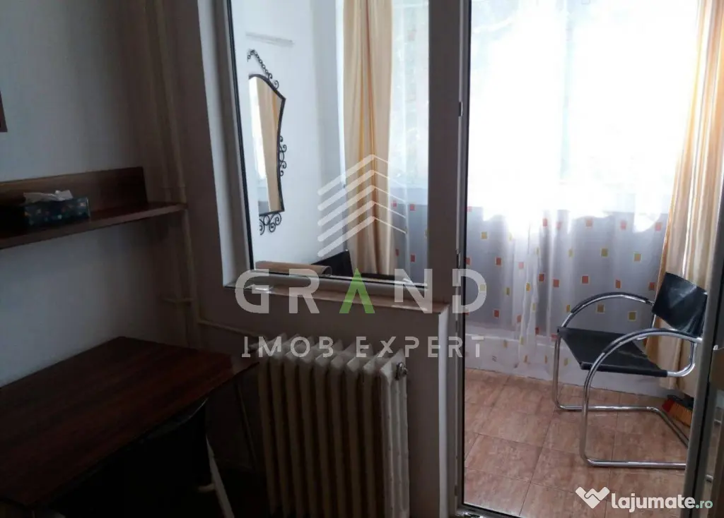 GARSONIERĂ DE ÎNCHIRIAT | 30 MP | BALCON | GRIGORESCU