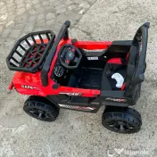 Masinuta electrica 4x4,pentru 2-4 ani,CAPE-X,100W,12V,scaun tapitat