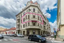 Apartament ultracentral cu 4 camere decomandat, etaj inte...
