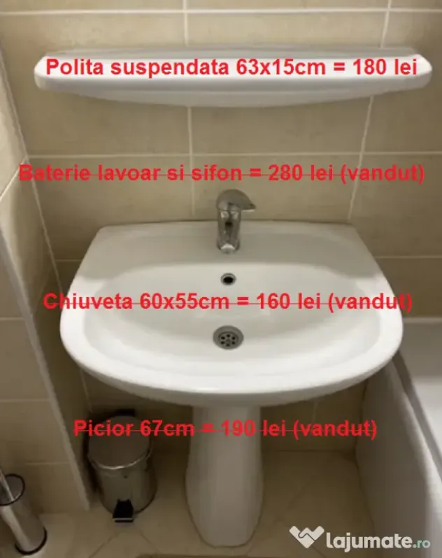 Lavoar chiuveta baie