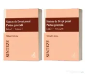 Sinteze de Drept penal. Partea generala Vol.1 + Vol.2, Mihail Udroiu 