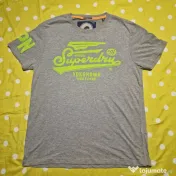Tricou Superdry Yokohama gri bărbați L 