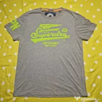 Tricou Superdry Yokohama gri bărbați L
