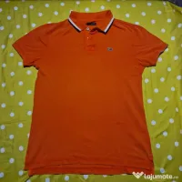 Napapijri Tricou Polo Portocaliu Bărbați Mărimea XL Foarte Bună Original