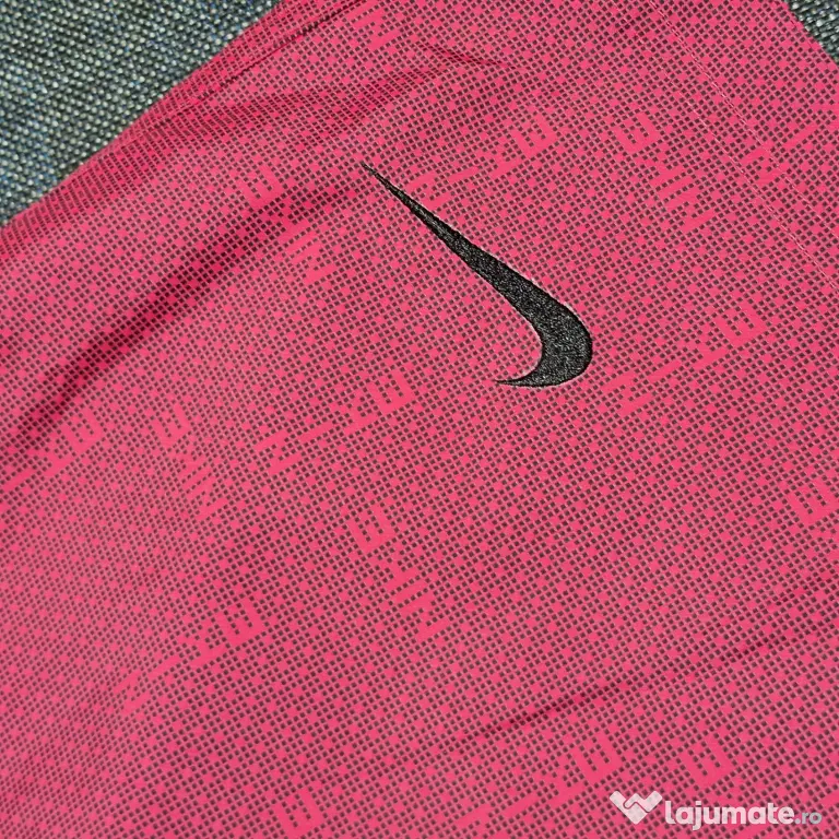 Pantaloni Scurți Nike Vintage L Bărbați Roz Originali Noi cu Etichetă