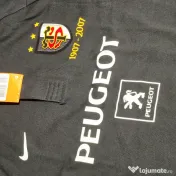 Bluză Nike Vintage Rugby L Bărbați Peugeot 1907-2007 Nouă cu Etichetă 