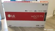 Televizor LED Smart 3D LG, 106 cm, 42LF652V