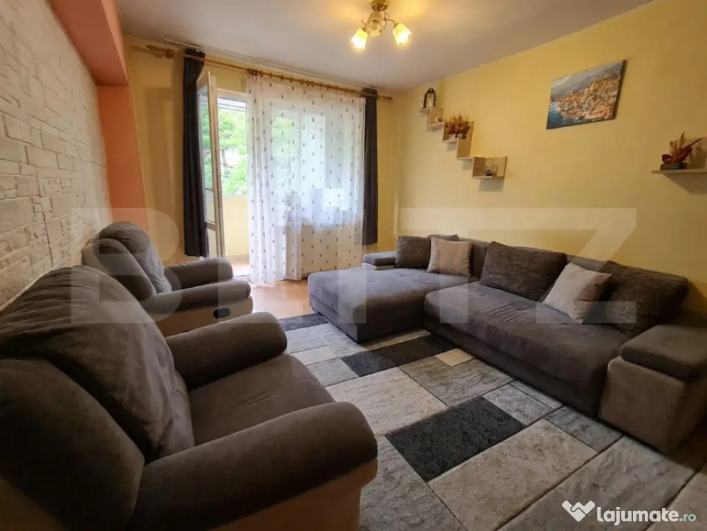 Apartament 2 camere, 54 mp, etaj 1, Calea Cutezanței