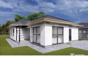 Casă single modernă, 110 mp utili, teren 468 mp, cartier n 