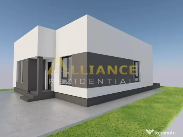 Vila individuala | 4 camere - 2 bai - Teren 307 mp