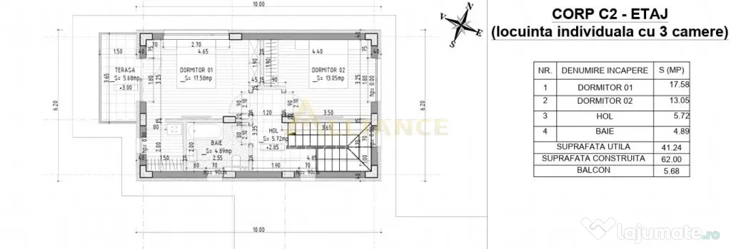 Vila individuala | P 1 - Teren 250 mp | Primarie P.Leorden