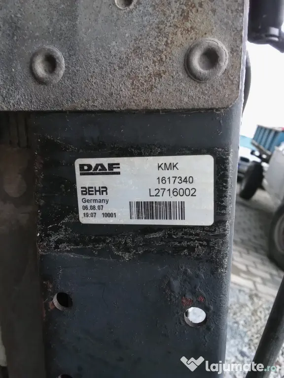 radiator DAF cu vas si alte piese Daf, turbo, sirocol, toba esapament