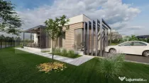 Casă nouă mediteraneană, 3 camere, 105 mp utili, teren 63