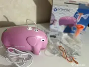 Nebulizator/Inhalator Oromed ORO-BABY – Elefant Roz – Folosit o singură dată 