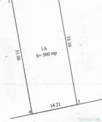 Teren intravilan, 500 mp. Simnicu de sus, deschidere 14 ml