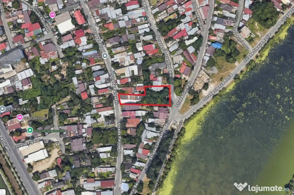 Teren cu dublă deschidere|Petricani – Peninsula|Vedere lac| Investiție