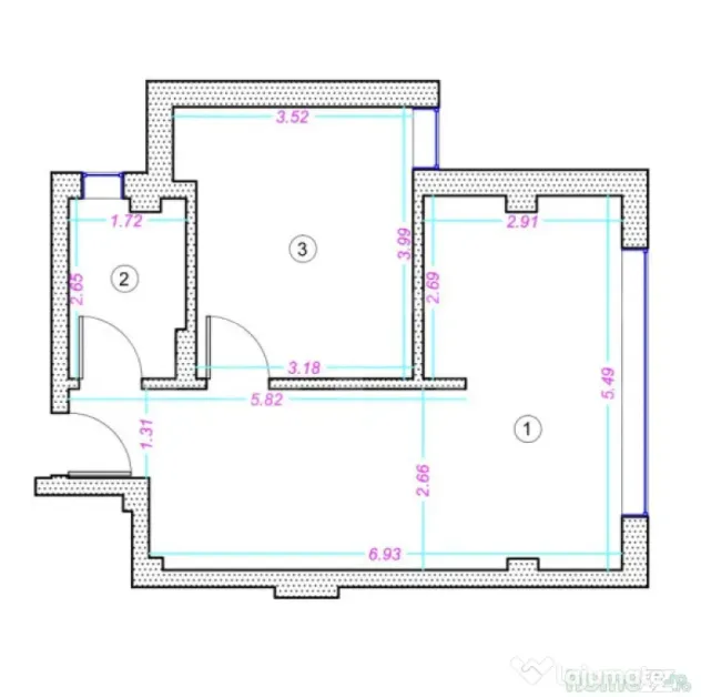 Apartament 2 camere, 45 mp, finisat, zona Donath - Cluj-Napoca (Cluj)