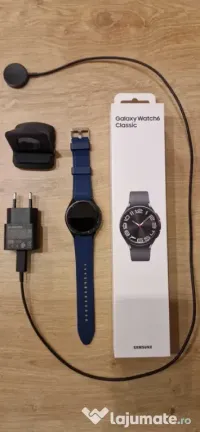 Vând Samsung Galaxy Watch6 Classic, 43mm, BT, Black 