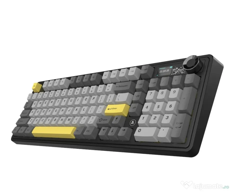 tastatura mecanica Ajazz AK980, RGB, Black, sigilata-garantie
