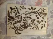 Tablouri Pirogravate Manual pe Lemn – Modele Pisicuțe unicat