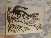 Tablouri Pirogravate Manual pe Lemn – Modele Pisicuțe unicat