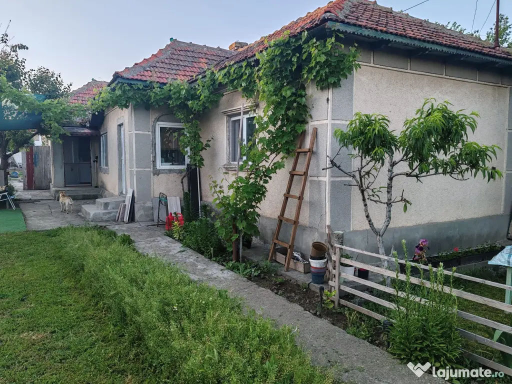 Casă cu teren generos în centrul comunei Cogealac – la doar 40 km de Constanța