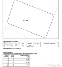 Teren intravilan, 755 mp, intrare Visan Castelul Grecilor cu