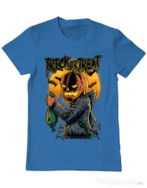 Tricou ADLER barbat Candy hunter Albastru azuriu