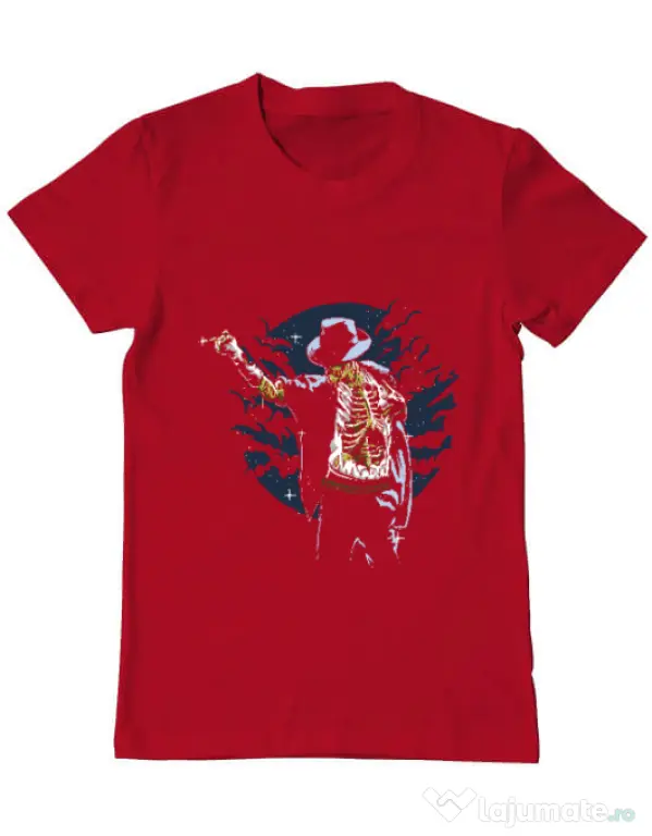 Tricou ADLER barbat Zombie Pop Rosu