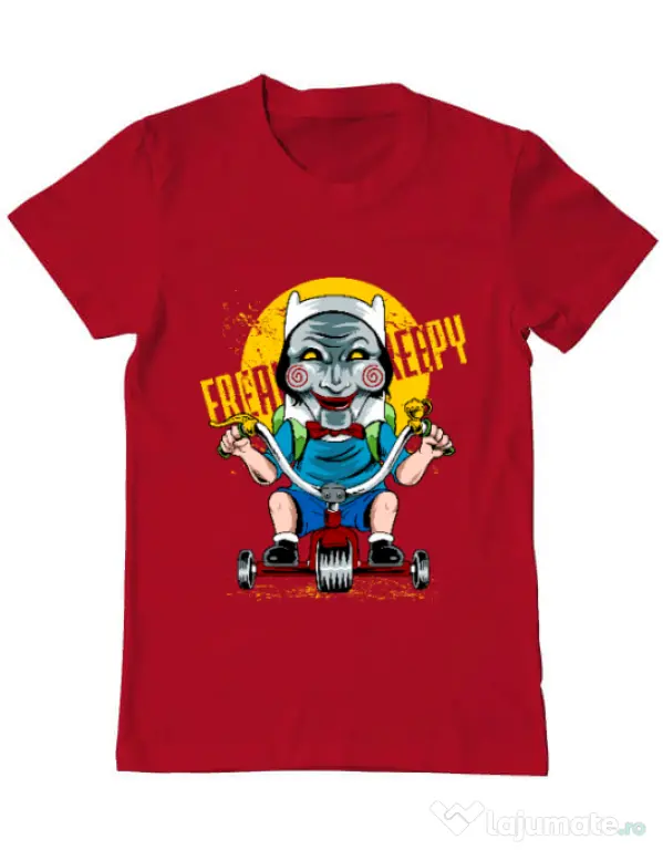 Tricou ADLER barbat Real terror Rosu