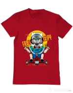 Tricou ADLER barbat Real terror Rosu