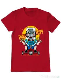 Tricou ADLER barbat Real terror Rosu