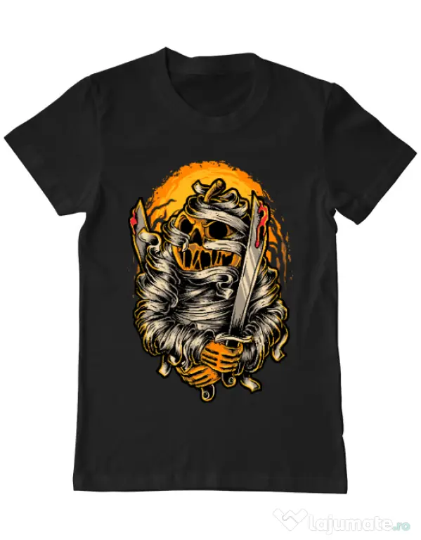 Tricou ADLER barbat Mumpkin Negru