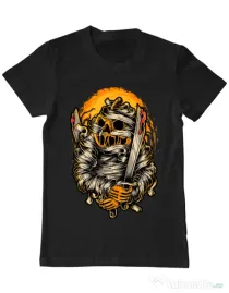 Tricou ADLER barbat Mumpkin Negru