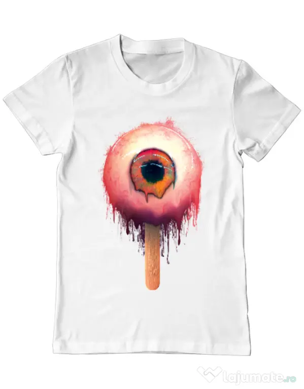 Tricou ADLER barbat Eyesicle Alb