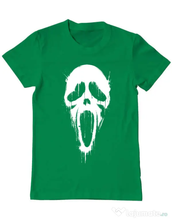 Tricou ADLER barbat Bloody scream Verde mediu