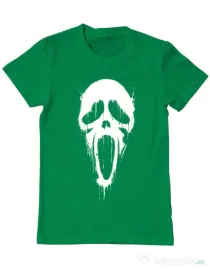 Tricou ADLER barbat Bloody scream Verde mediu