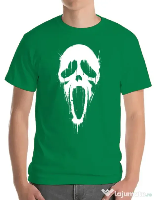 Tricou ADLER barbat Bloody scream Verde mediu