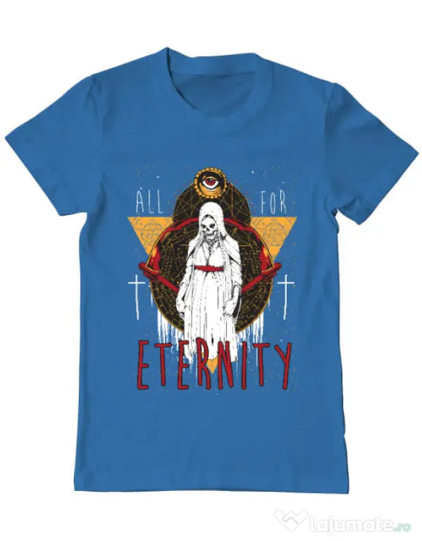 Tricou ADLER barbat All for eterniry Albastru azuriu