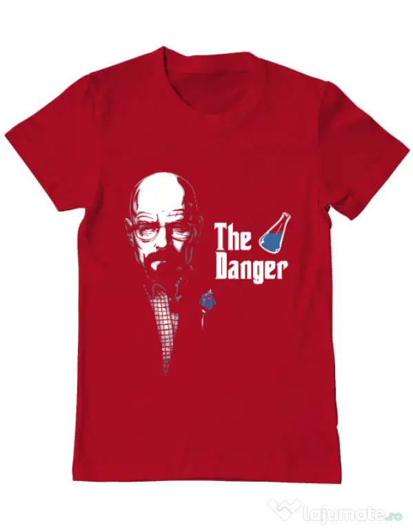 Tricou ADLER barbat Tricou The danger Rosu