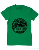 Tricou ADLER barbat A ride to remember Verde mediu