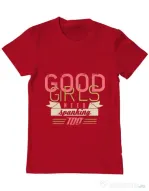 Tricou ADLER barbat Good girls need spanking Rosu