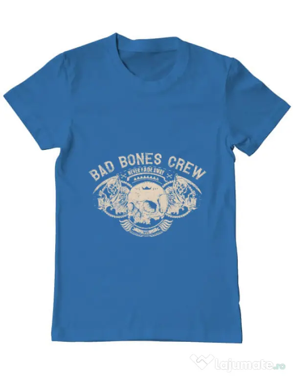 Tricou ADLER barbat Grim reaper Albastru azuriu