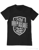 Tricou ADLER barbat Irreplaceable Negru