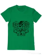 Tricou ADLER barbat Never look back Verde mediu
