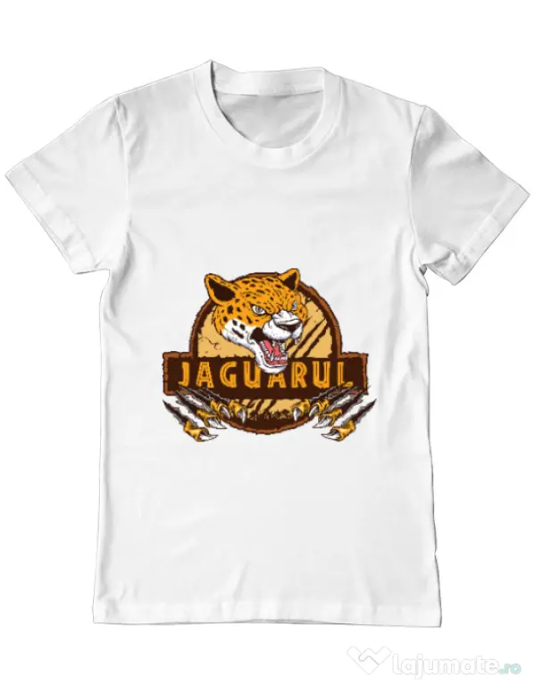 Tricou ADLER barbat Jaguarul Alb