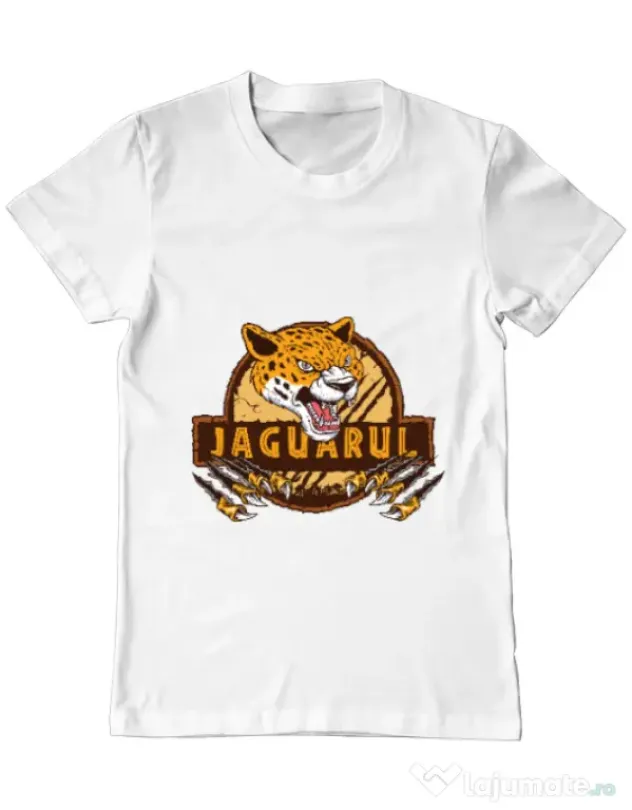 Tricou ADLER barbat Jaguarul Alb